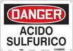 Safety Sign 10 in x 14 in Aluminum