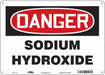 Safety Sign 10 in x 14 in Polyethylene