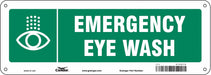 Safety Sign 5 in x 14 in Aluminum