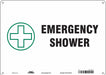 Safety Sign 10 in x 14 in Polyethylene