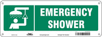 Safety Sign 5 in x 14 in Polyethylene