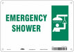 Safety Sign 7 in x 10 in Polyethylene