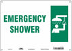 Safety Sign 10 in x 14 in Polyethylene
