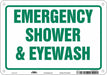 Safety Sign 7 in x 10 in Aluminum