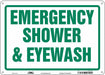 Safety Sign 10 in x 14 in Polyethylene