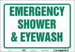 Safety Sign 7 in x 10 in Vinyl