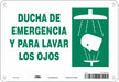 Safety Sign 7 in x 10 in Polyethylene