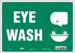 Safety Sign 10 in x 14 in Polyethylene
