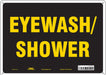Safety Sign 10 in x 14 in Aluminum