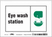 Safety Sign 5 in x 7 in Vinyl