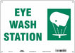 Safety Sign 10 in x 14 in Aluminum