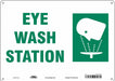Safety Sign 10 in x 14 in Polyethylene