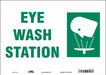 Safety Sign 10 in x 14 in Vinyl
