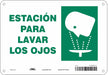 Safety Sign 7 in x 10 in Polyethylene
