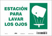 Safety Sign 7 in x 10 in Vinyl