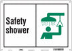 Safety Sign 10 in x 14 in Aluminum