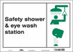 Safety Sign 10 in x 14 in Vinyl