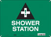 Safety Sign 10 in x 14 in Aluminum