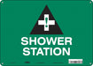 Safety Sign 10 in x 14 in Polyethylene