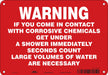 Safety Sign 7 in x 10 in Aluminum