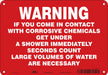 Safety Sign 7 inx10 in Polyethylene