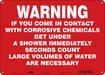 Safety Sign 10 in x 14 in Polyethylene