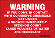 Safety Sign 7 in x 10 in Vinyl