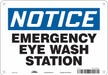 Safety Sign 7 in x 10 in Aluminum