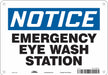 Safety Sign 7 in x 10 in Polyethylene