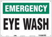 Safety Sign 10 in x 14 in Aluminum