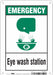 Safety Sign 10 in x 7 in Aluminum