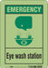 Safety Sign 10 in x 7 in Polyethylene