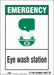 Safety Sign 7 in x 5 in Vinyl