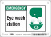 Safety Sign 5 in x 7 in Polyethylene
