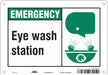 Safety Sign 7 in x 10 in Polyethylene