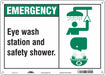 Safety Sign 10 in x 14 in Aluminum