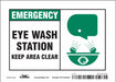Safety Sign 5 in x 7 in Vinyl