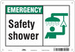 Safety Sign 7 in x 10 in Aluminum