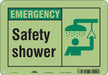 Safety Sign 7 in x 10 in Polyethylene