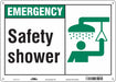 Safety Sign 10 in x 14 in Polyethylene