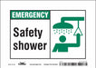 Safety Sign 5 in x 7 in Vinyl