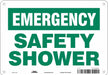 Safety Sign 7 in x 10 in Aluminum