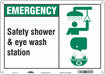 Safety Sign 10 in x 14 in Aluminum