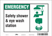 Safety Sign 7 in x 10 in Vinyl