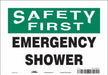 Safety Sign 7 in x 10 in Vinyl