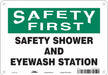 Safety Sign 7 in x 10 in Polyethylene