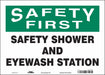Safety Sign 10 in x 14 in Vinyl
