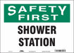 Safety Sign 10 in x 14 in Vinyl