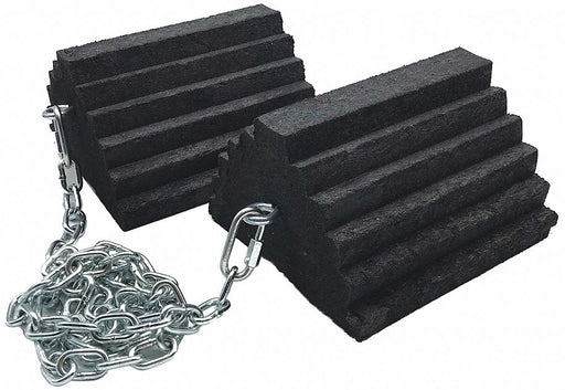 Wheel Chock 8 W x 12 D x 5 H PR