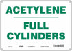 Safety Sign 10 inx14 in Aluminum